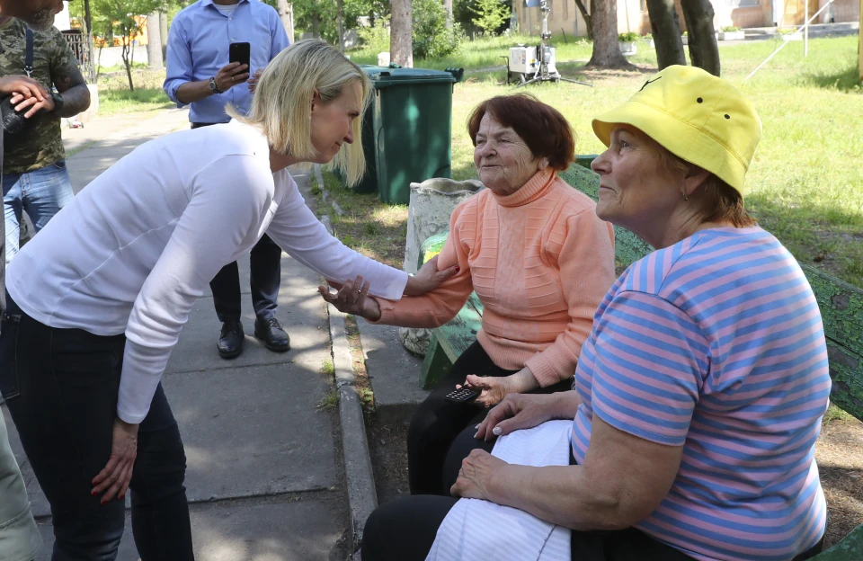 Бріджит Брінк у Ірпені та Бучі