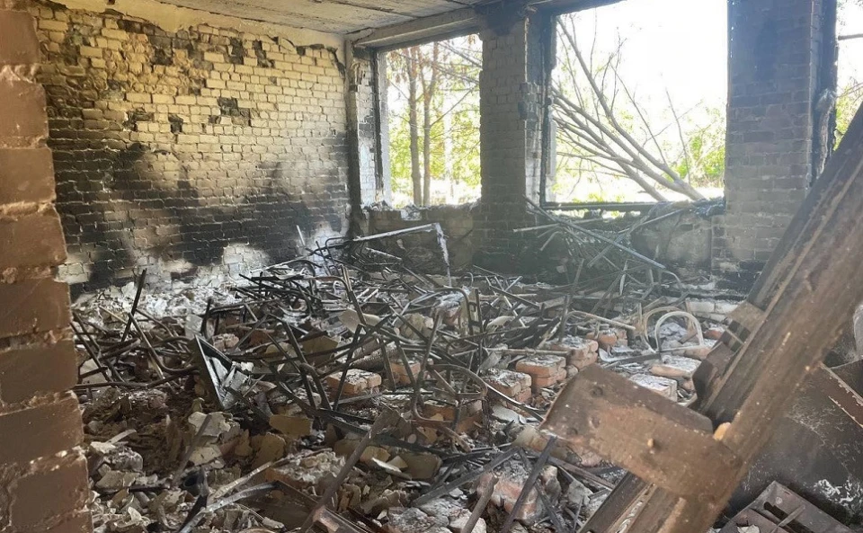 школа у Лисичанську після російських обстрілів