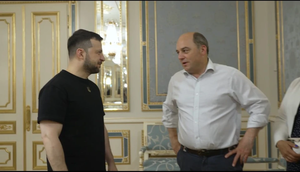 Зустріч Бена Волеса та Зеленського