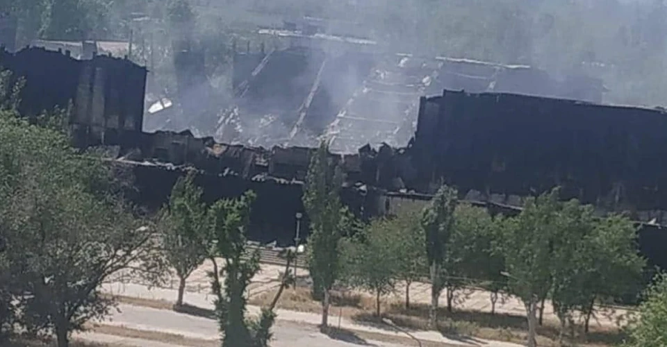 руїни Льодового палацу в Сєверодонецьку