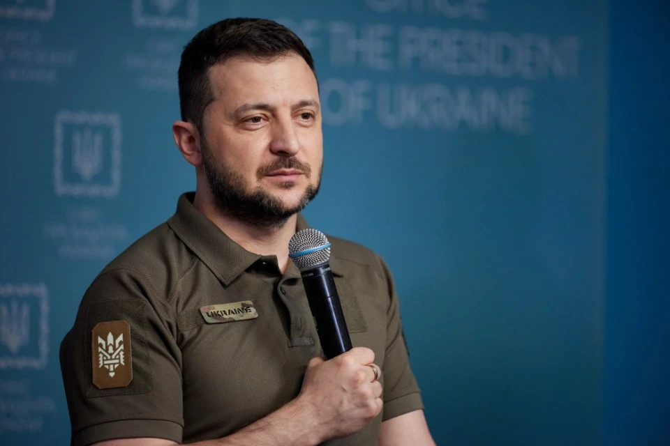На фото Володимир Зеленський