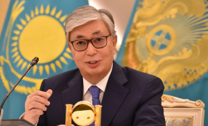 Президент Казахстану Касим-Жомарт Токаєв Президент Казахстану Касим-Жомарт Токаєв