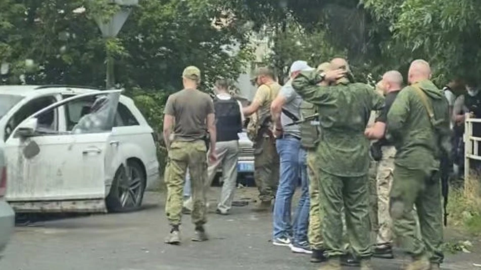 У Херсоні українські партизани підірвали авто з начальником виправної колонії