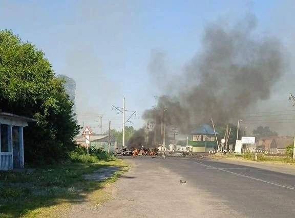 Загоряння автівки на Полтавщині