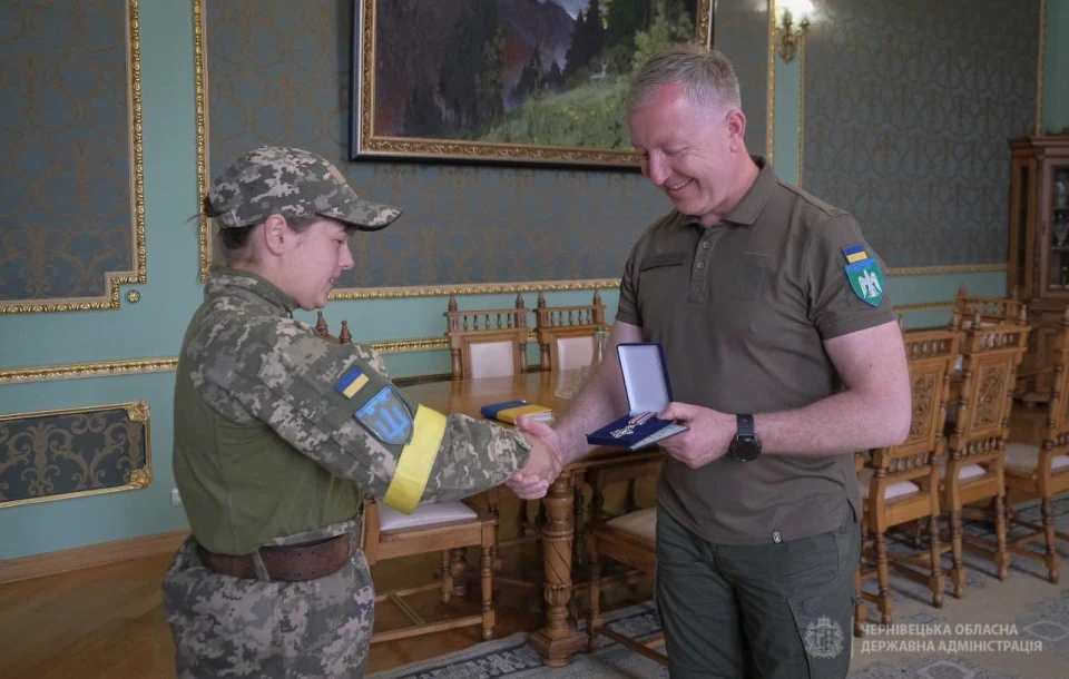 Нагородження Лариси Збурлюк