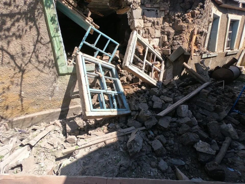 обстріляні села на Донеччині