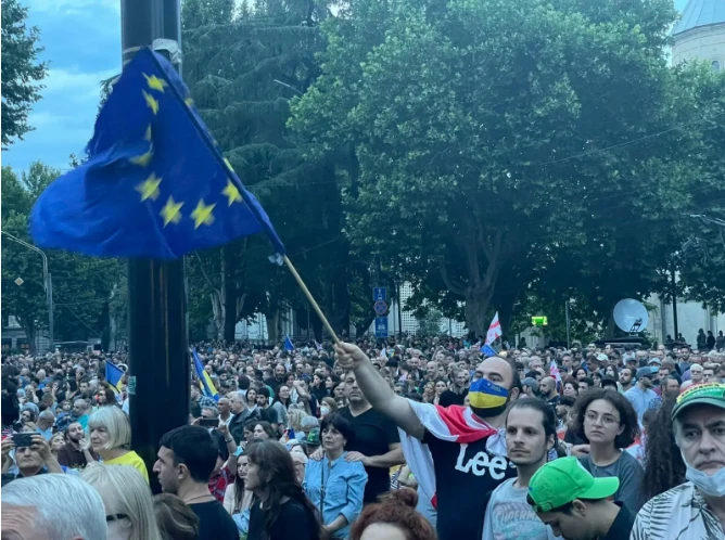 Мітинг у Тбілісі