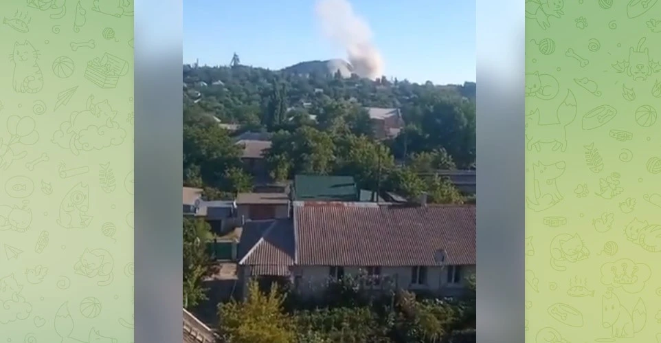 пожежа в Перевальську