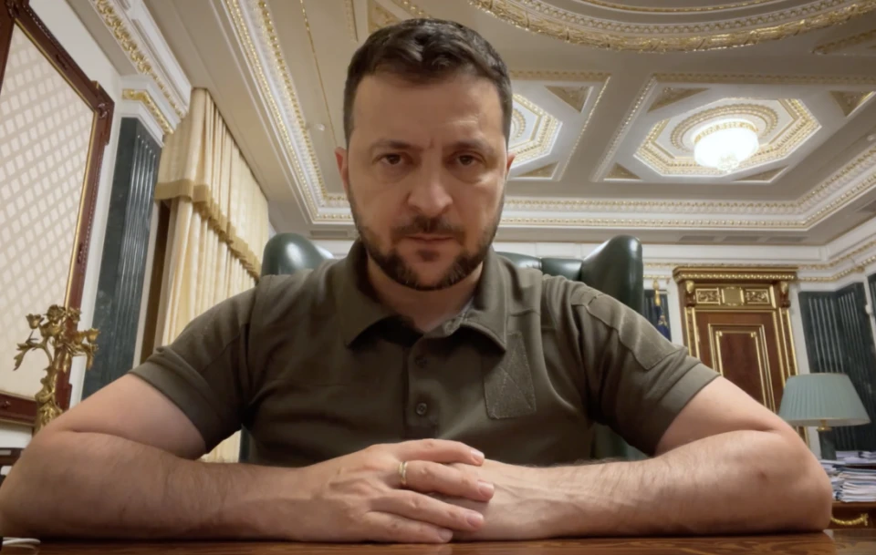На фото Володимир Зеленський