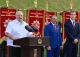 Олександр Лукашенко з синами Віктором та Миколою. 3 липня 2022 року