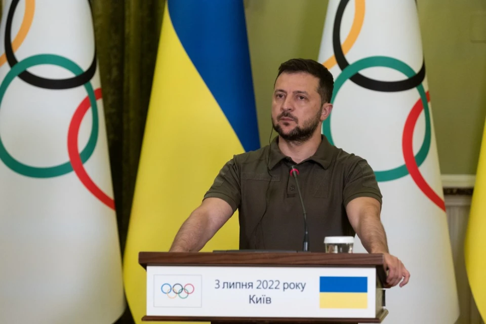 На фото Володимир Зеленський