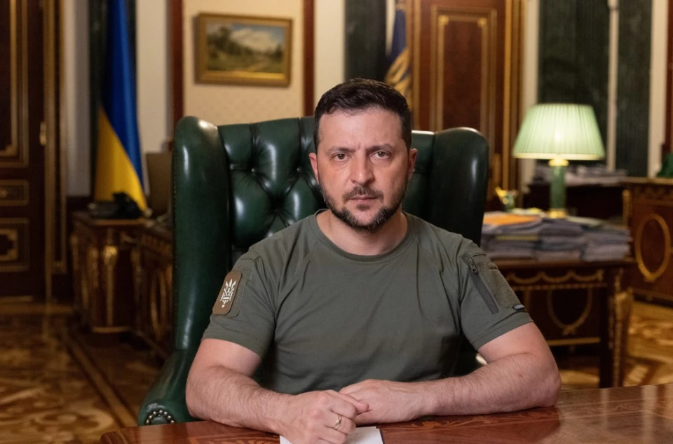 На фото Володимир Зеленський