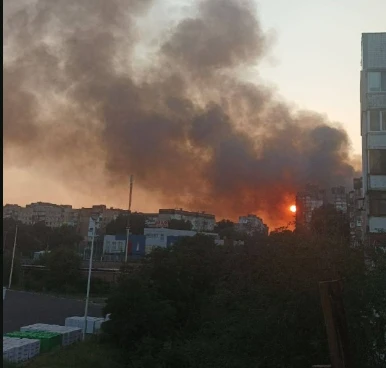 Пожежа у Донецьку