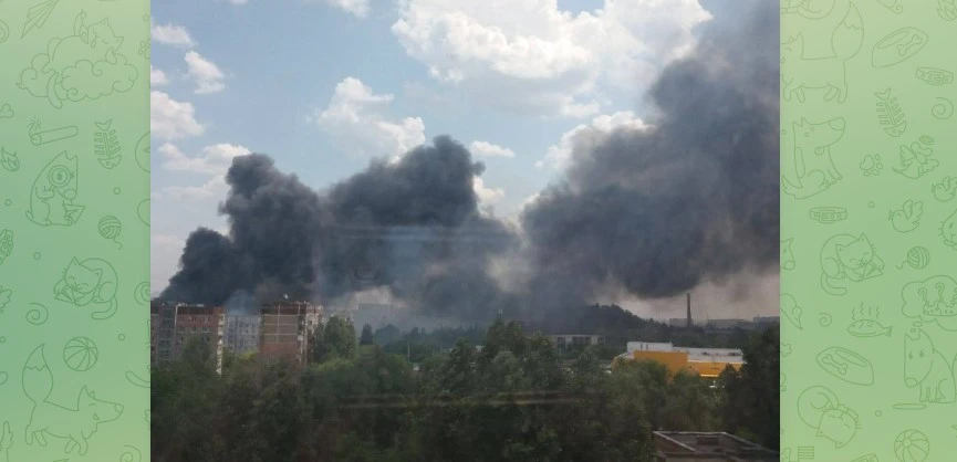 пожежа в Донецьку