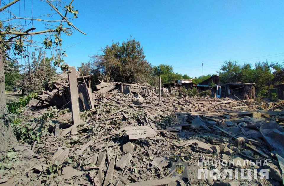 зруйнований будинок, Донецька область