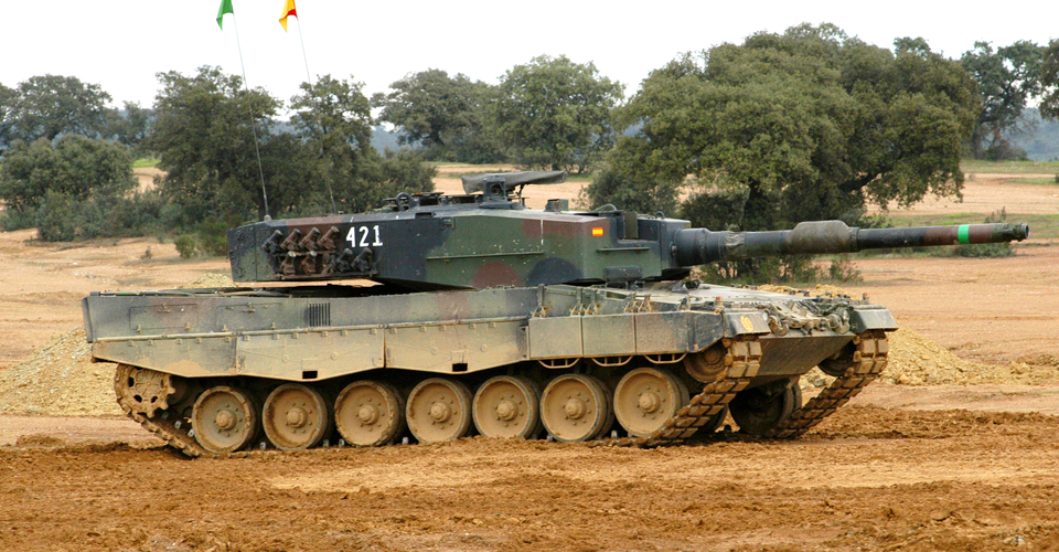 Танк Leopard 2A4 іспанської армії
