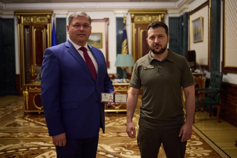 Руслан Запаранюк і Володимир Зеленський