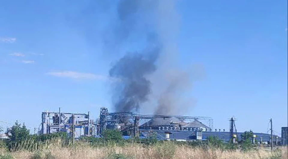 пожежа на заводі "Сателіт"