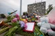На фото місце російського обстрілу у Вінниці