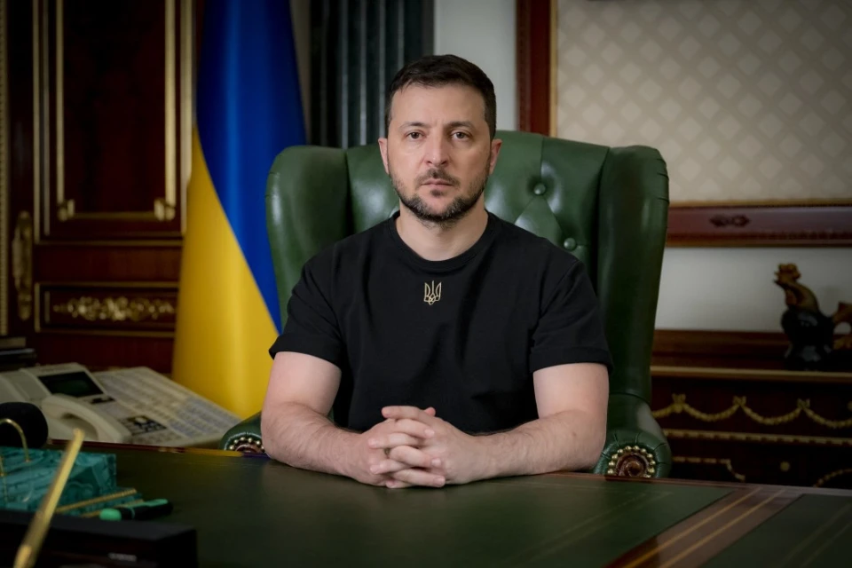 На фото Володимир Зеленський