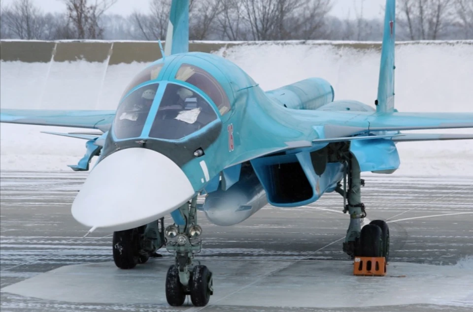 Російський винищувач Су 34 М