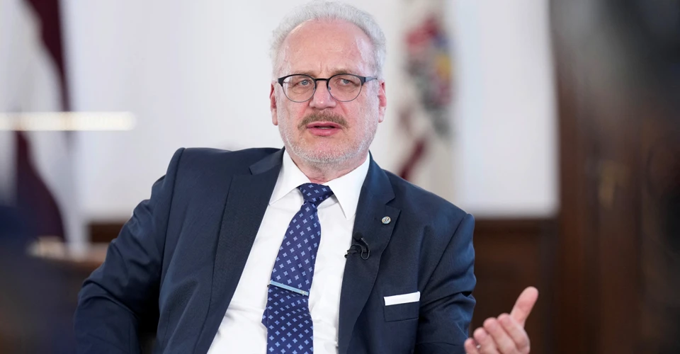 Президент Латвії Егілс Левітс