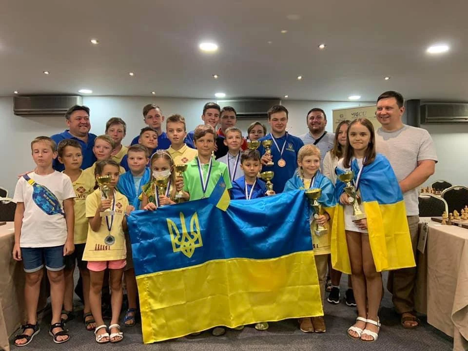 юні шахісти зі Львівщини