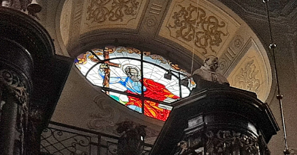 вітраж церкви Андрія