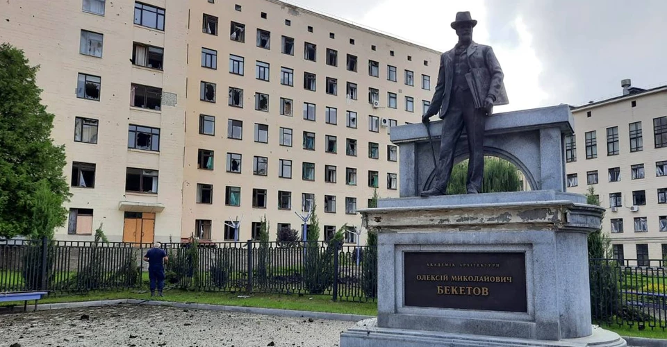 росіяни обстріляли центр Харкова