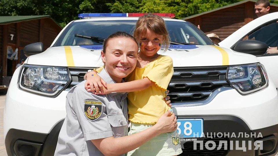 свято від поліції для дітей-переселенців