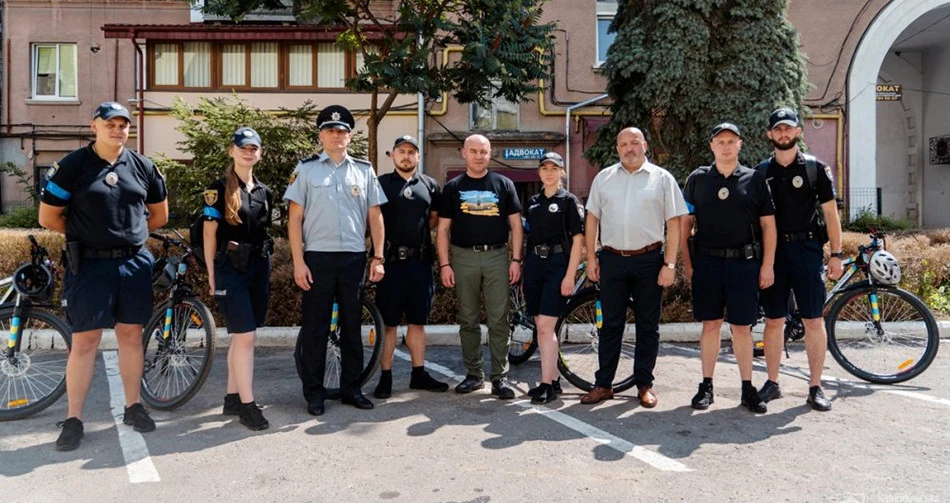 велопатруль у Тернополі