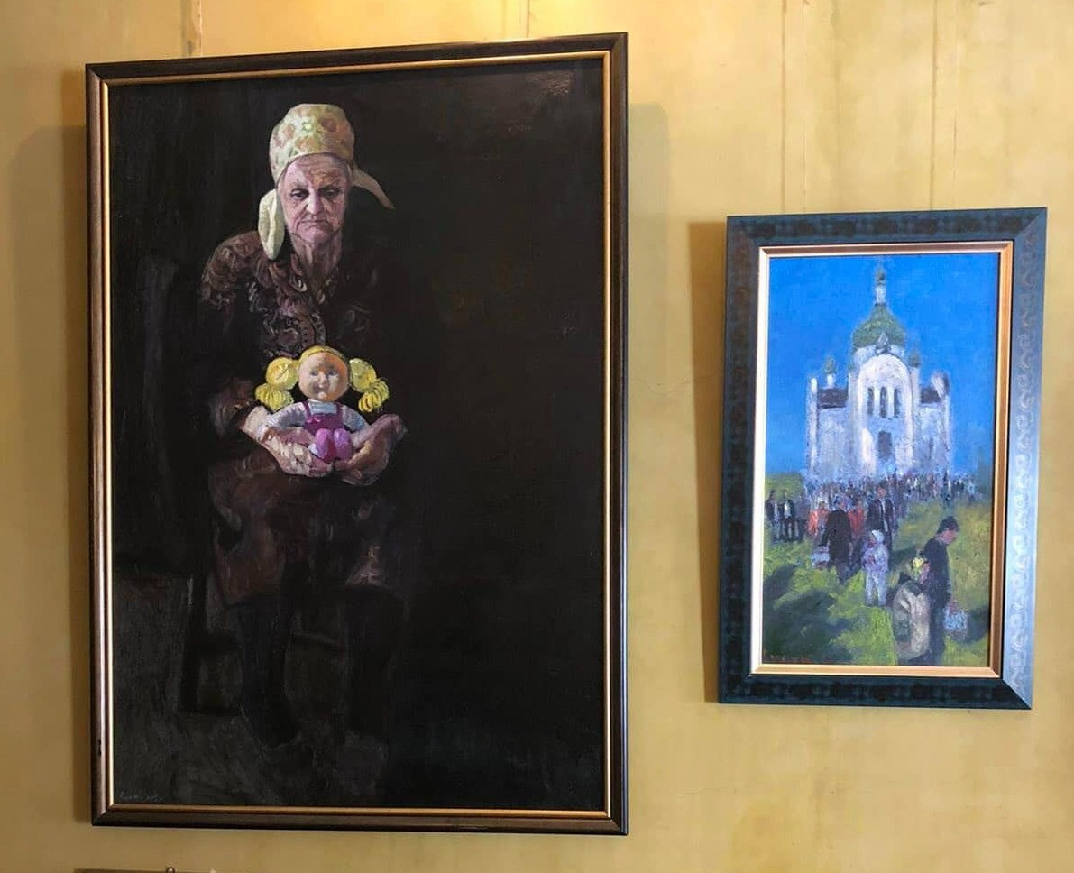 Роботи з виставки "Ера милосердя" Петра Сипняка