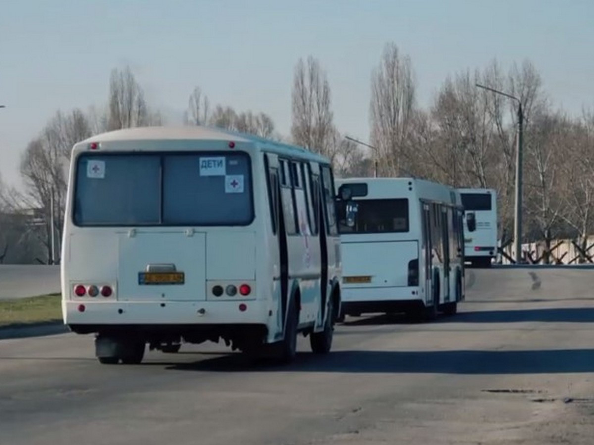 Евакуаційний автобус - ілюстративне фото