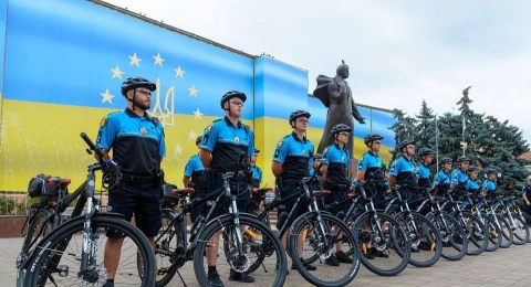велопатруль у Чернівцях