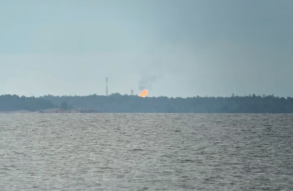 Газпром спалює газ ,який відмовився постачати у Європу