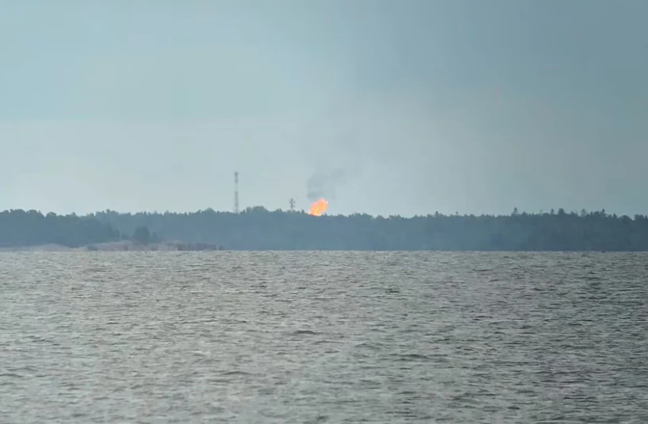 Газпром спалює газ ,який відмовився постачати у Європу