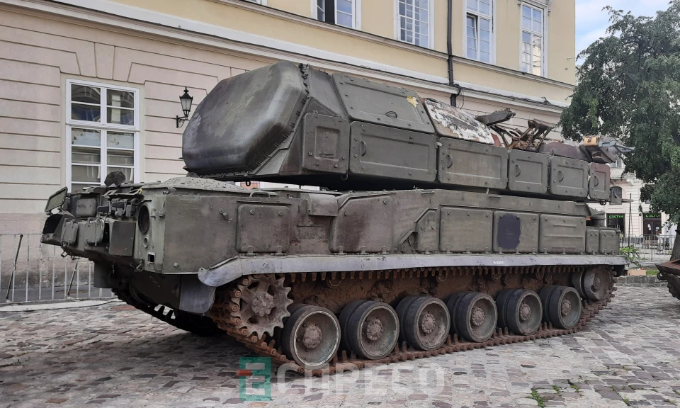 виставка знищеної російської військової техніки у Львові