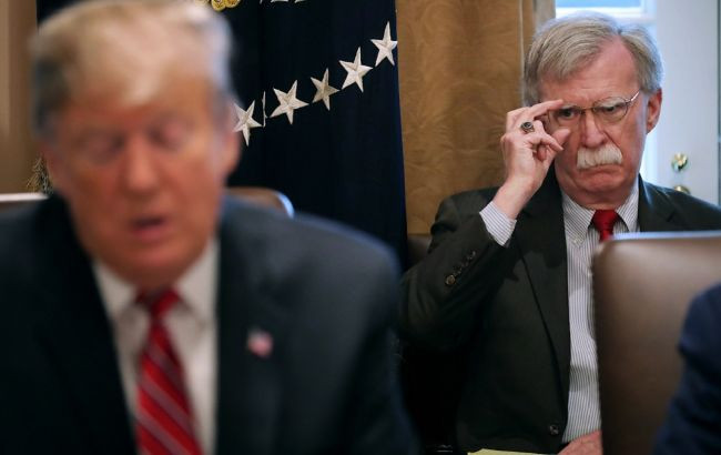 Дональд Трамп і Джон Болтон