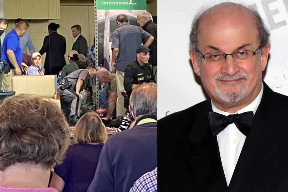 В Нью-Йорке мужчина с ножом напал на писателя Салмана Рушди