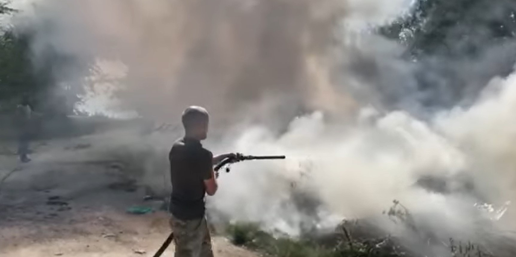 Пожежа на сході України