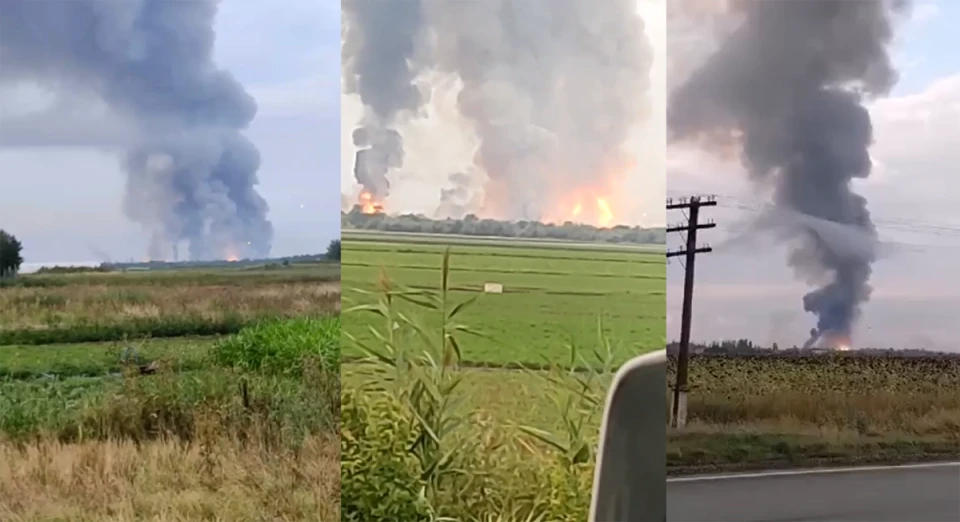 Вибухи на складі із боєприпасами біля Джанкоя