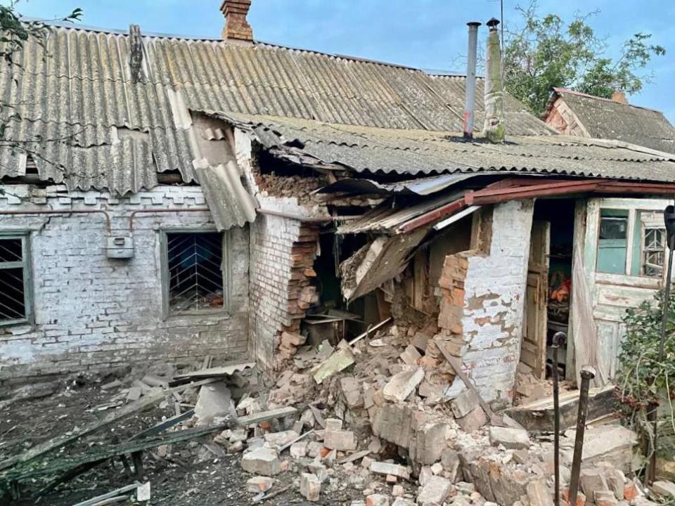 Нікополь після російського обстрілу