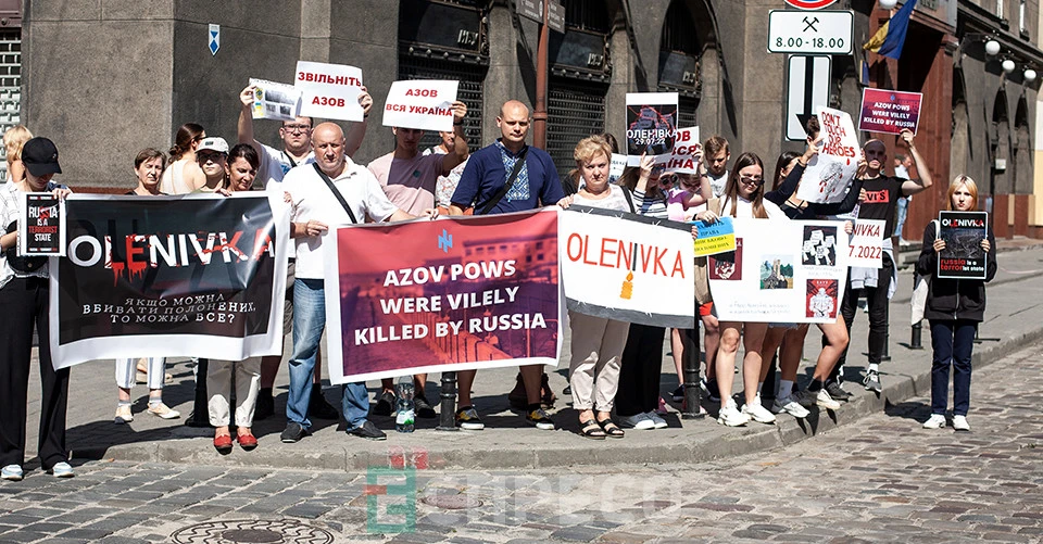 мітинг на підтримку захисників Азовсталі