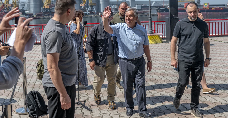 Гутерреш відвідав Одесу