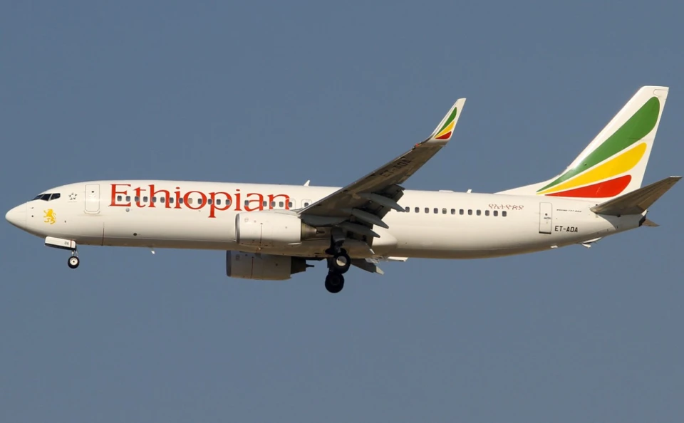 Літак Ethiopian Airlines