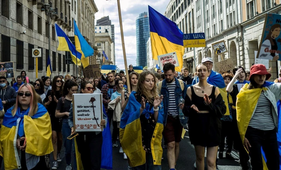 Берлін, мітинг