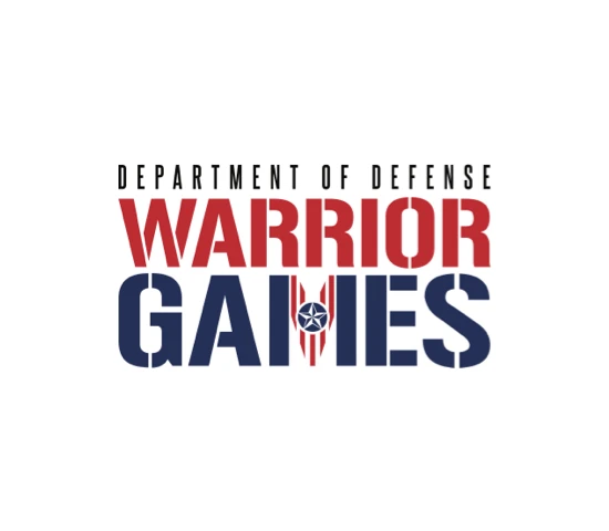 на фото: логотип Warrior Games