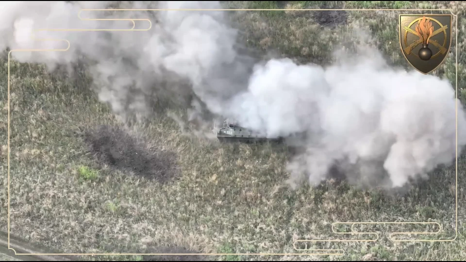На Харківщині українські військовослужбовці вивели з ладу ворожий бронетранспортер