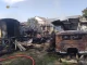 Наслідки пожежі у Немирові