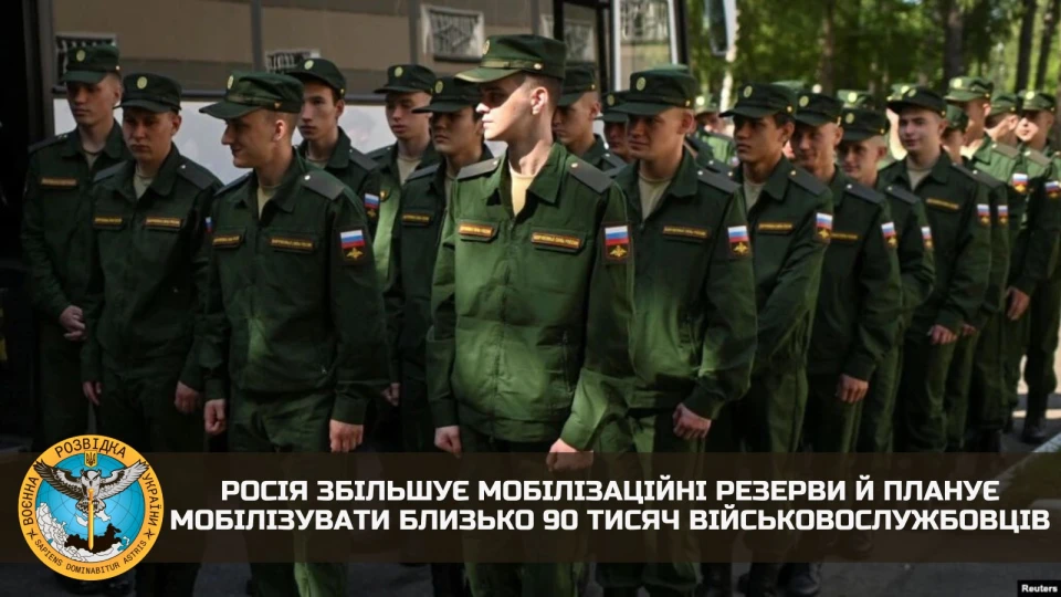 Росія збільшує мобілізаційні резерви
